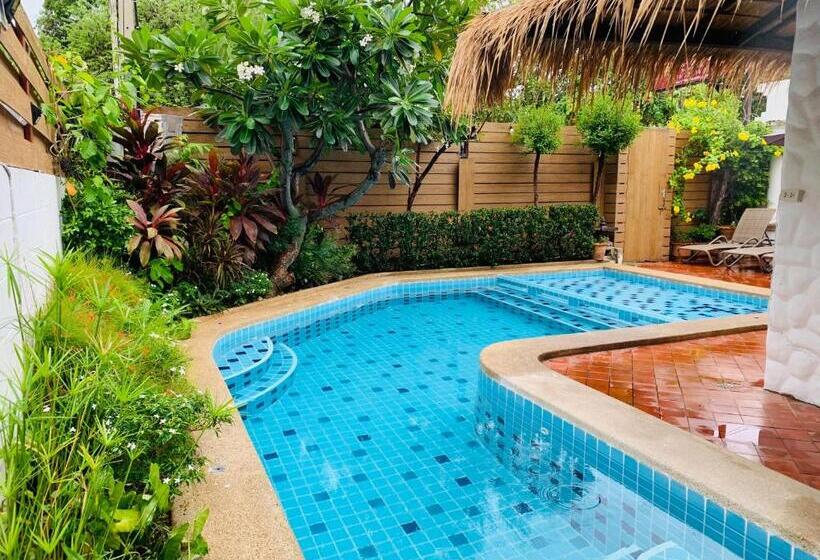 1침실 빌라 바다전망, Btc Boutique Resort Private Pool Villas And Studios Hua Hin บ้านทะเลจีน บูติค รีสอร์ท หัวหิน