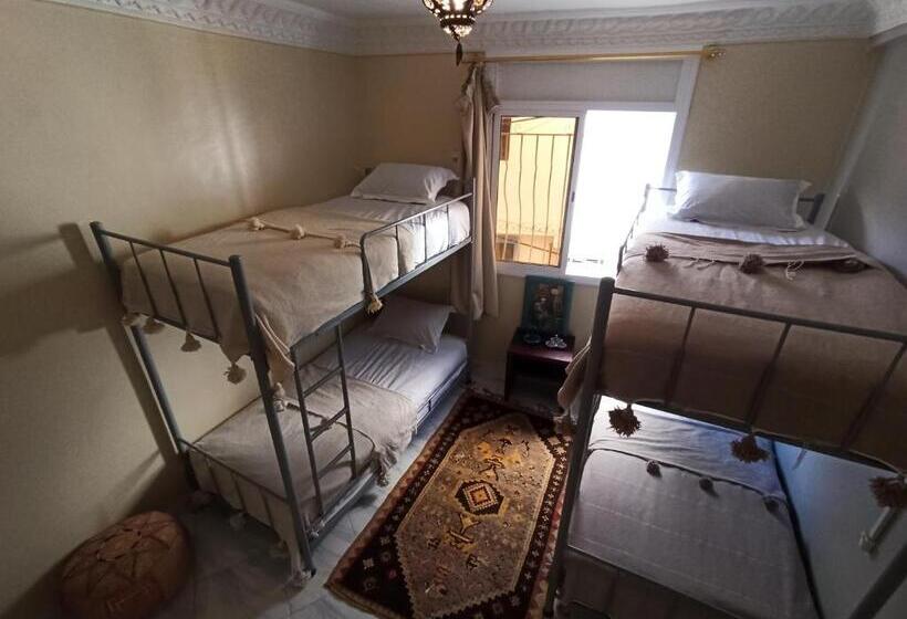 تختخواب در اتاق مشترک, Happy Surf Hostel
