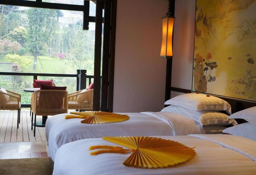 Вилла с 1 спальней и бассейном, Banyan Tree Chongqing Beibei