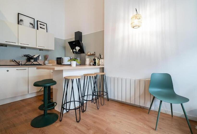 آپارتمان دوبلکس 1 خوابه, Mon Appart Hôtel   Gare De Limoges   Charmant Duplex 1 Et 2 Chambres   Parking En Supp