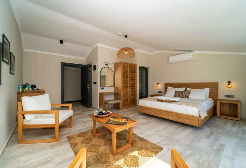 带海景的复工套房, Ansira Fethiye