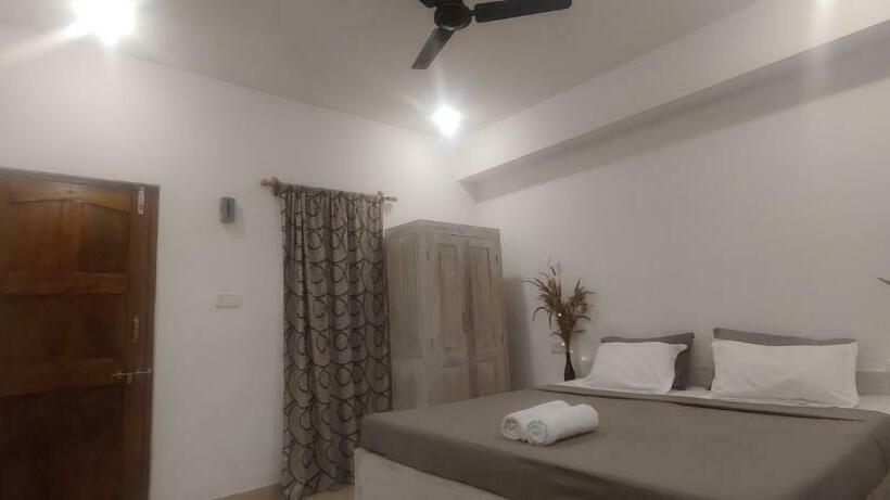 带大床的标准间, Shankar By The Sea, 2 Min From Mandrem Beach