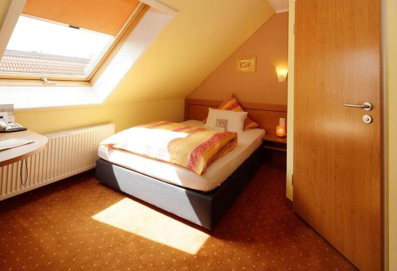 غرفة قياسية فردية, Bio Hotel Bayerischer Wirt Augsburg