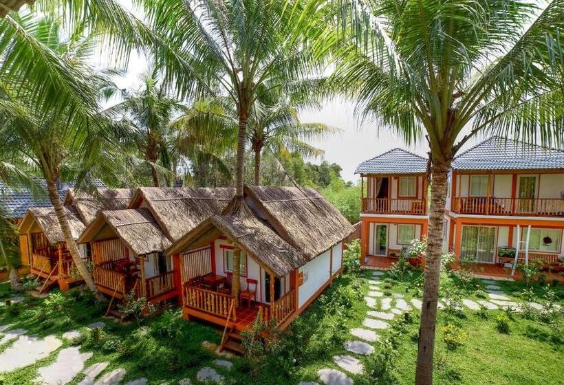 ویلای استاندارد با چشم‌انداز باغ, Nha Minh Bungalows