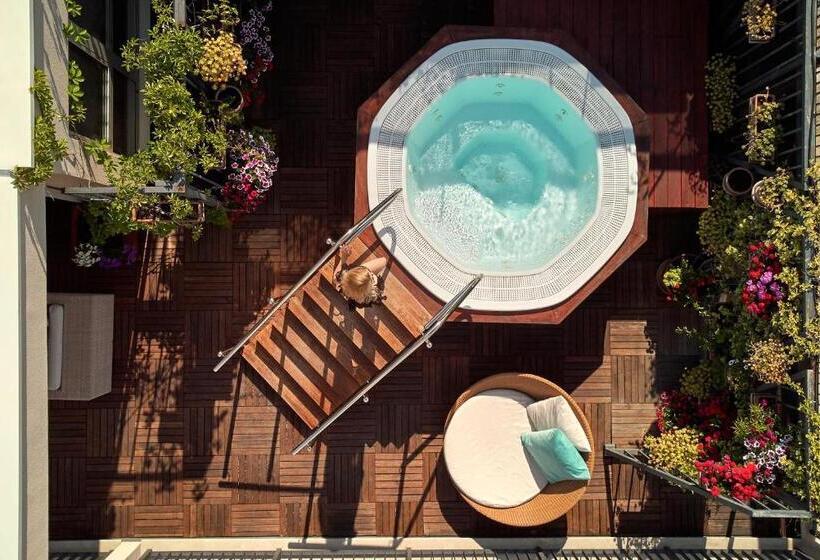 Chambre Supérieure Vue Mer avec Balcon, Dioklecijan Hotel & Residence
