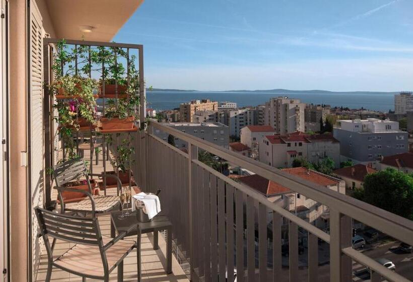 Chambre Supérieure Vue Mer avec Balcon, Dioklecijan Hotel & Residence