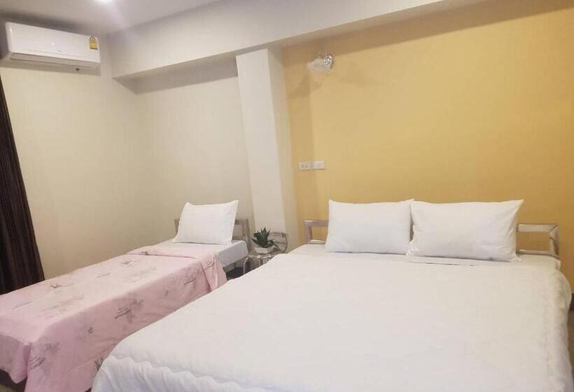 Апартаменты 1 Спальня с Балконом, Dd Residence Sai5 Salaya ห้องพัก ดีดี สาย5 ศาลายา