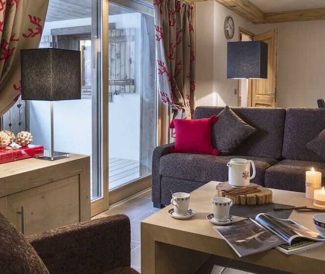 Апартаменты 3 Спальни, Cgh Residences & Spas Les Chalets D Angele