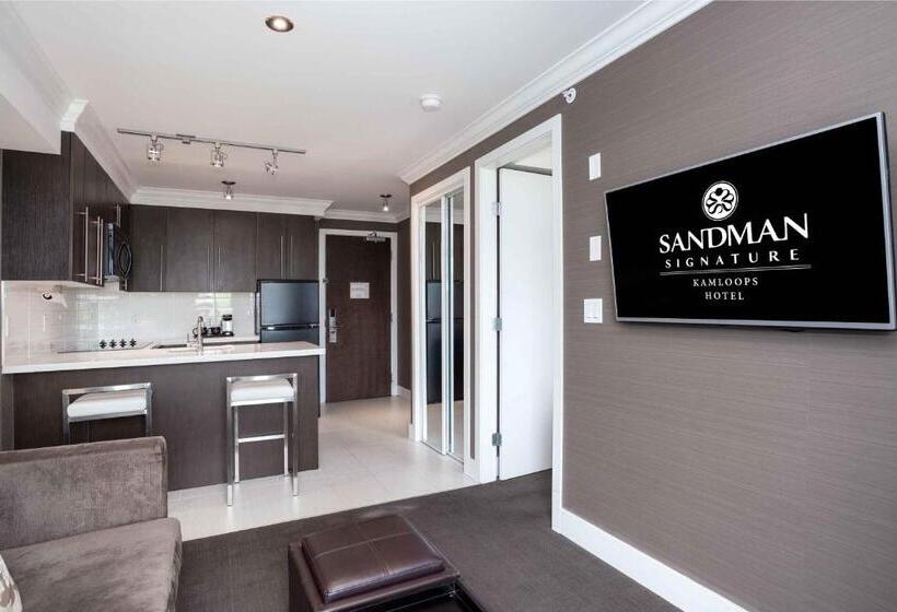 キングサイズベッドのスイートルーム, Sandman Signature Kamloops