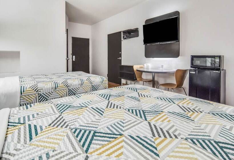 Номер Стандарт 2 Двуспальные Кровати, Motel 6cleburne, Tx
