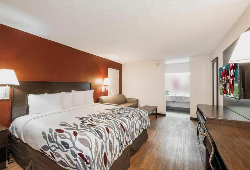 스탠다드 룸 킹사이즈 침대, Red Roof Inn Walterboro