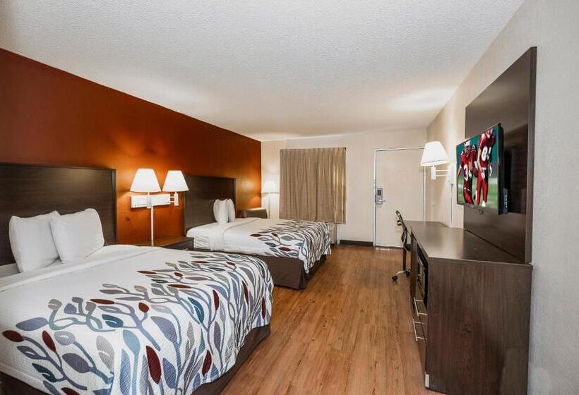 스탠다드 룸 더블 침대 2개, Red Roof Inn Walterboro