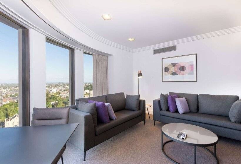침실 2개 스위트, Avani Metropolis Auckland Residences