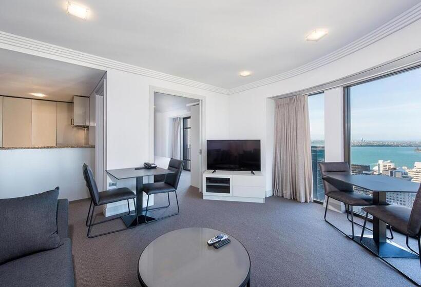 침실 2개 스위트, Avani Metropolis Auckland Residences