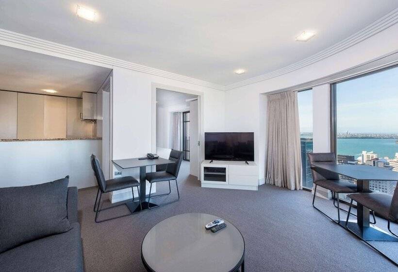 침실 2개 스위트, Avani Metropolis Auckland Residences