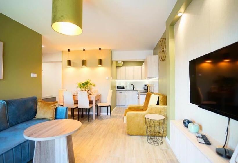 Апартаменты Deluxe 1 Спальня, Apartamenty Everysky   Słowackiego 5a B
