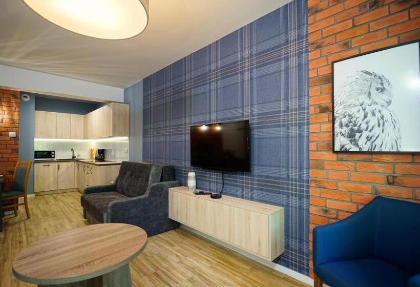 Апартаменты 1 Спальня с Балконом, Apartamenty Everysky   Słowackiego 5a B