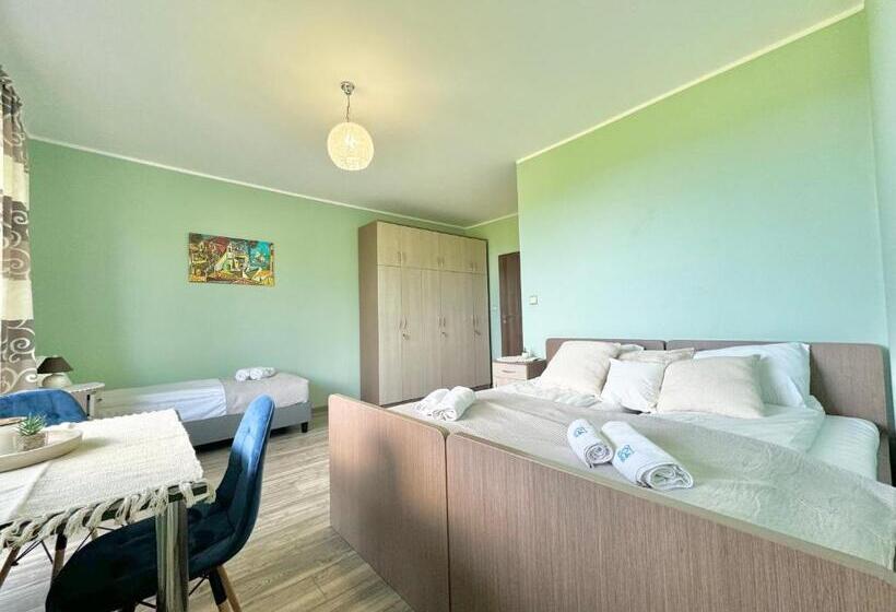 Triple Room Sea View, Błękitna Norda  Pokoje Z Widokiem Na Morze