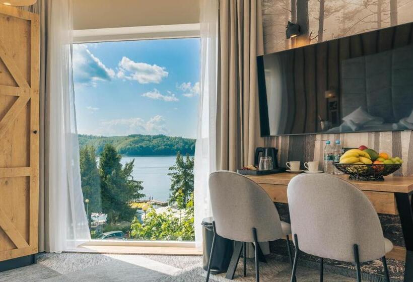 Стандартный Номер Кровать Кинг, Sztygarka Hetmańska Resort Solina