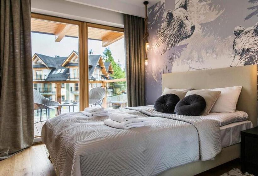 Апартаменты Deluxe 1 Спальня, Aparthotel Royal Resort Spa Zakopane