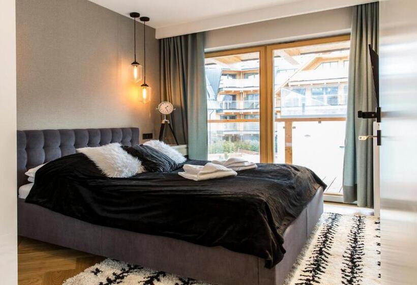 Апартаменты 2 Спальни, Aparthotel Royal Resort Spa Zakopane