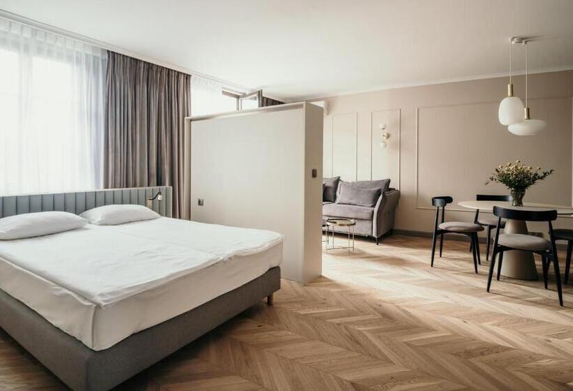 Апартаменты 1 Спальня с Террасой, Apartamenty Małe Garbary