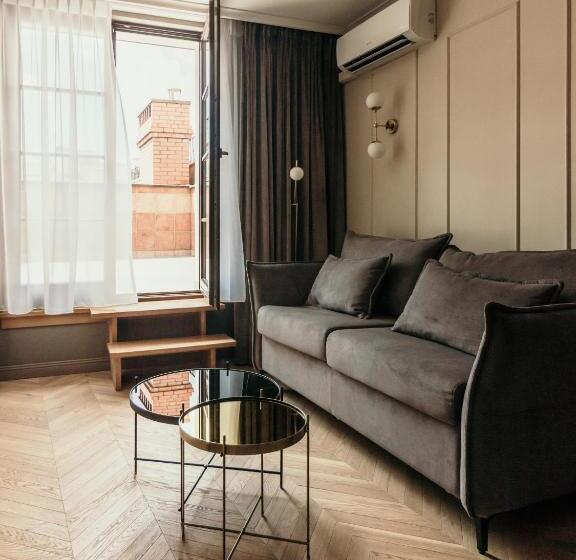 Апартаменты 1 Спальня с Террасой, Apartamenty Małe Garbary