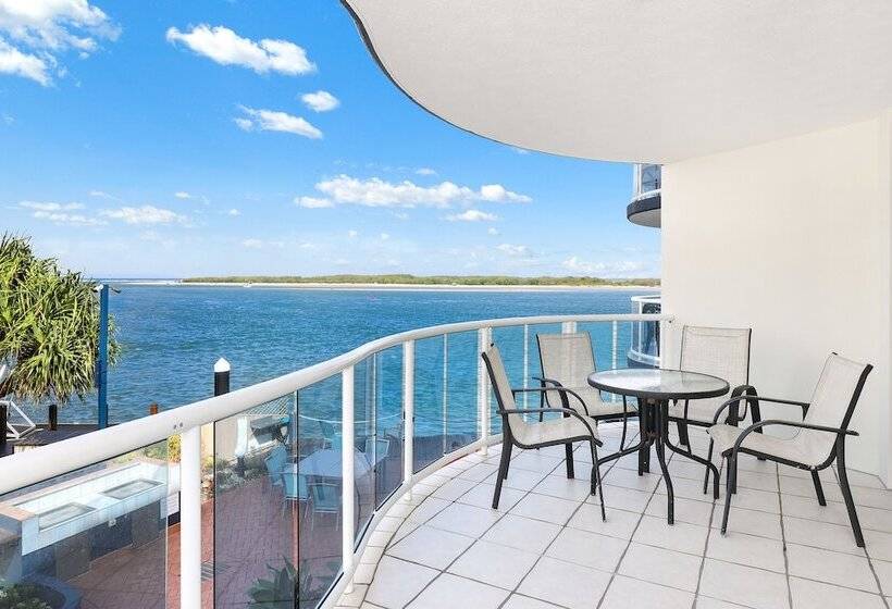 2침실 디럭스 아파트 바다 전망, Watermark Resort Caloundra