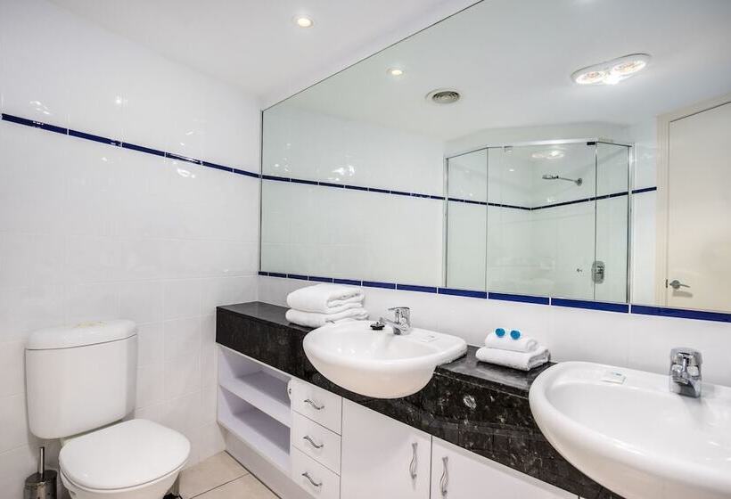 침실 2개 디럭스 아파트, Watermark Resort Caloundra