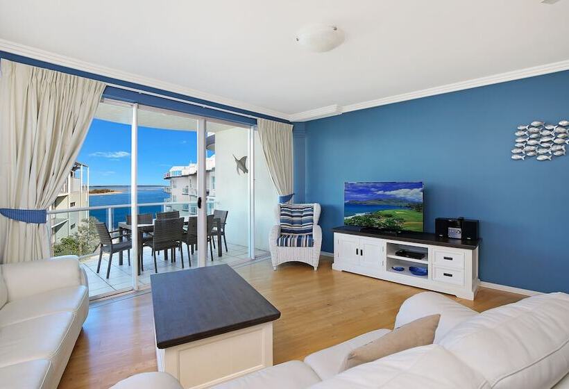 1침실 펜트하우스 아파트, Watermark Resort Caloundra