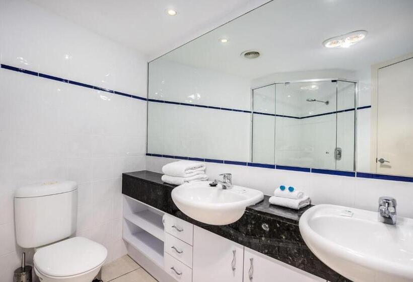 침실 2개 디럭스 아파트, Watermark Resort Caloundra