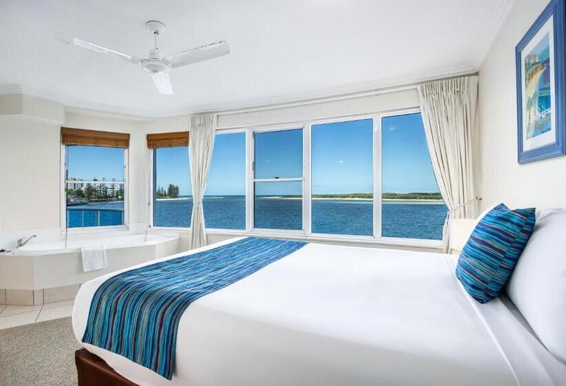 침실 2개 디럭스 아파트, Watermark Resort Caloundra