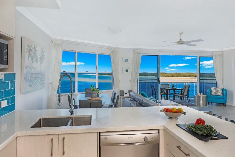 1침실 펜트하우스 아파트, Watermark Resort Caloundra