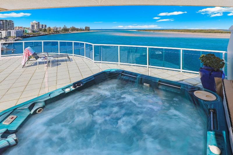 1침실 펜트하우스 아파트, Watermark Resort Caloundra