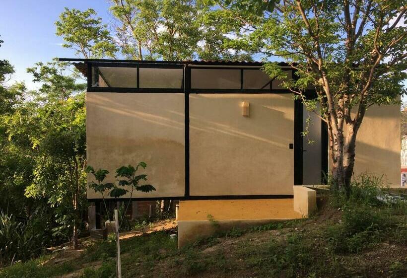 침실 1개 주택, Bungalow Doble Con Vista Parcial Al Mar, Cocina Completa