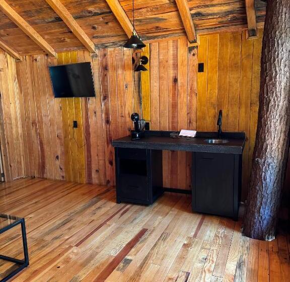 Junior Suite met Terras, Pine Tree Mazamitla Hotel Boutique & Cabañas