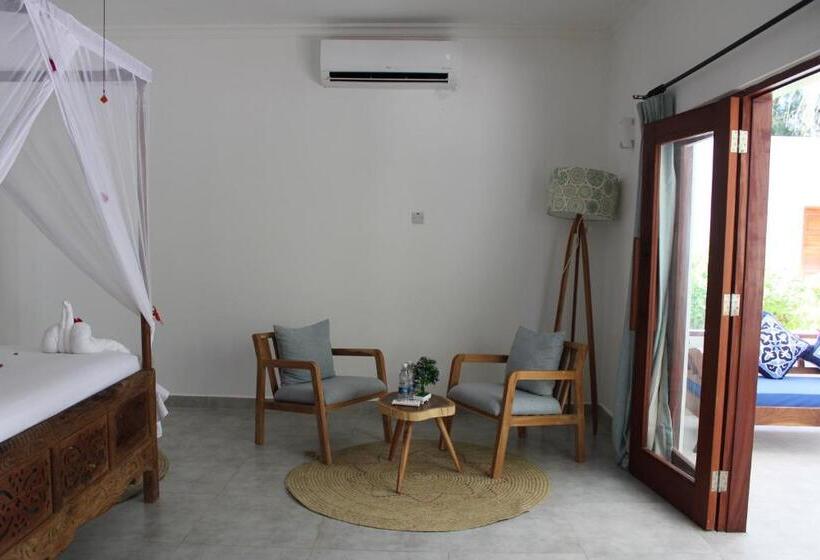 디럭스 룸 바다 전망, Kivuli Beach Resort Paje