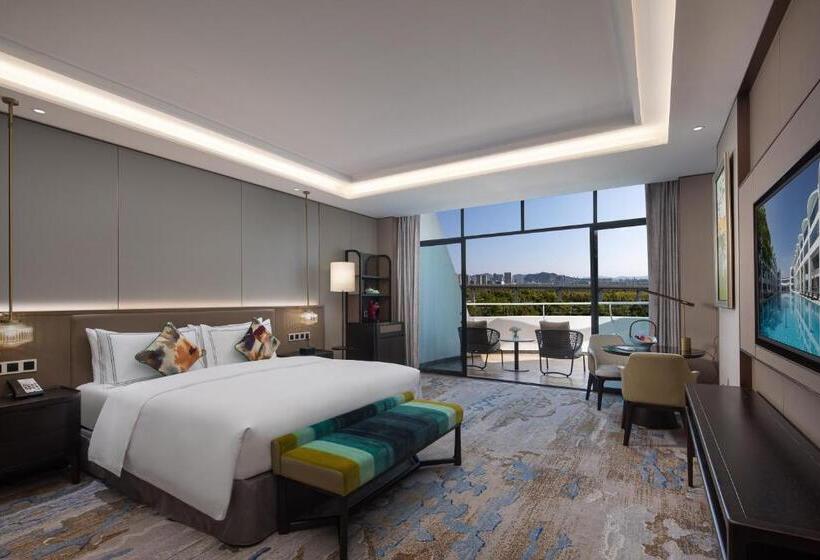 اتاق استاندارد با تخت بزرگ, White Swan Hotel Taizhou
