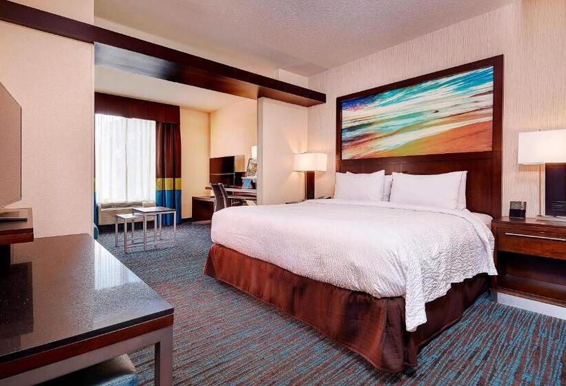 带大床的套房, Fairfield Inn & Suites By Marriott San Diego Carlsbad