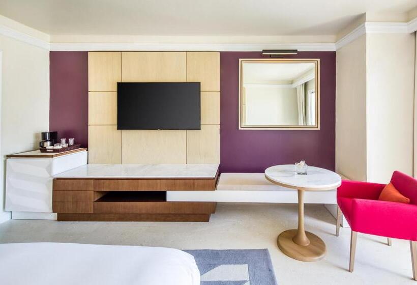 اتاق دلوکس با تخت کینگ و چشم‌انداز, Hyatt Ziva Rose Hall All Inclusive