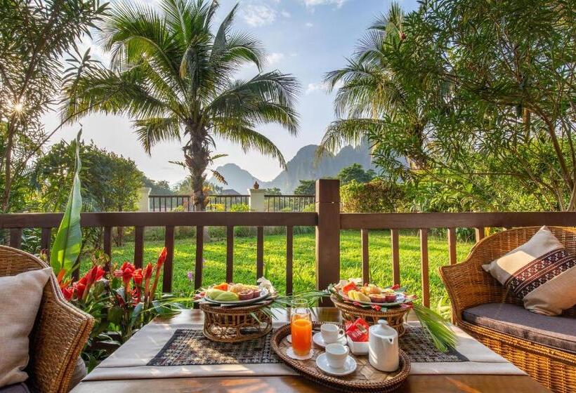 Люкс, Riverside Boutique Resort, Vang Vieng