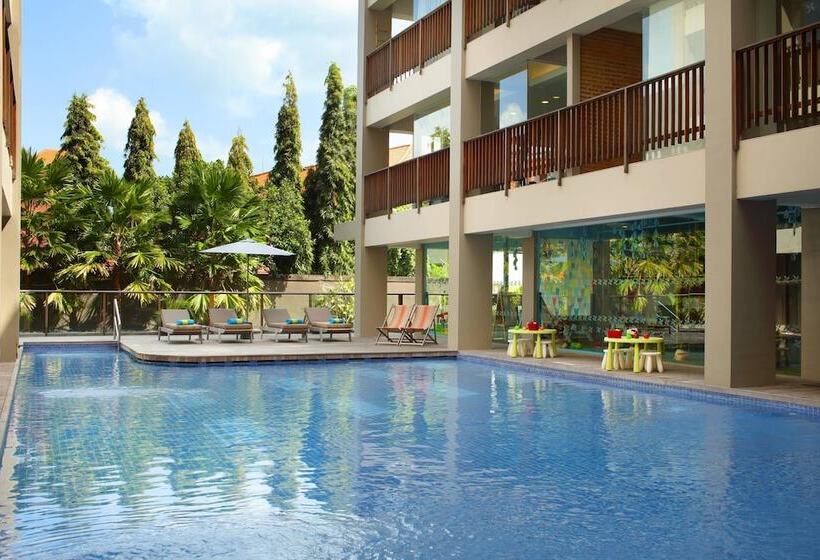 Номер Стандарт 2 Двуспальные Кровати, Four Points By Sheraton Bali, Kuta