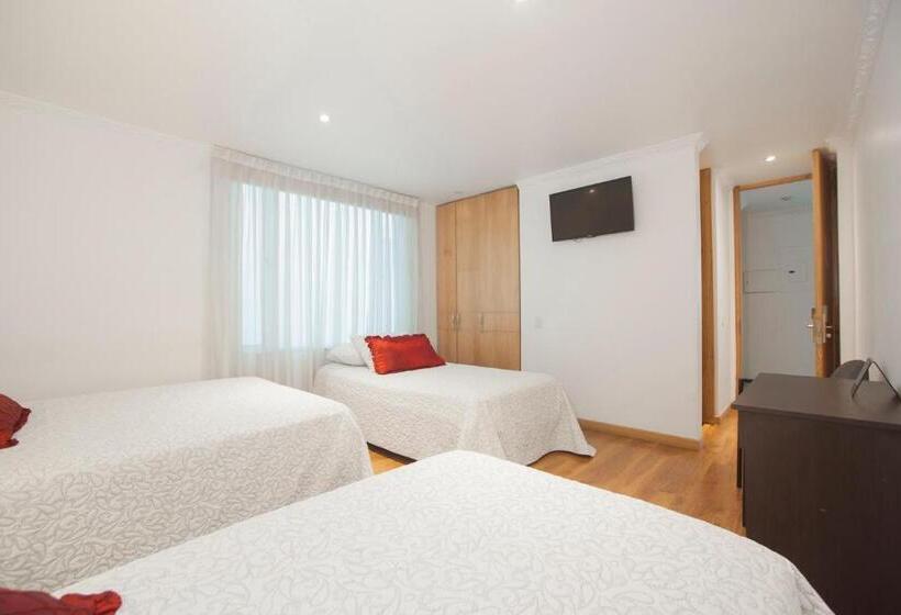 4인용 스탠다드 룸, Casa Mahanaim Colferias, Bogotá