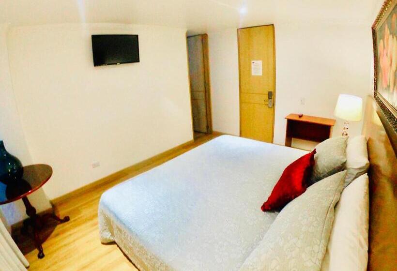 디럭스 스위트 킹 침대, Casa Mahanaim Colferias, Bogotá