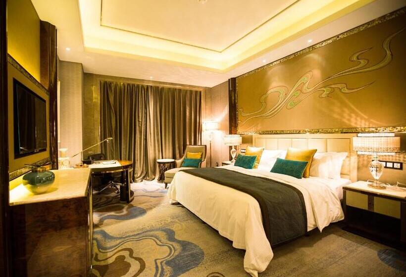 디럭스 룸 킹사이즈 침대, Wanda Vista Lanzhou
