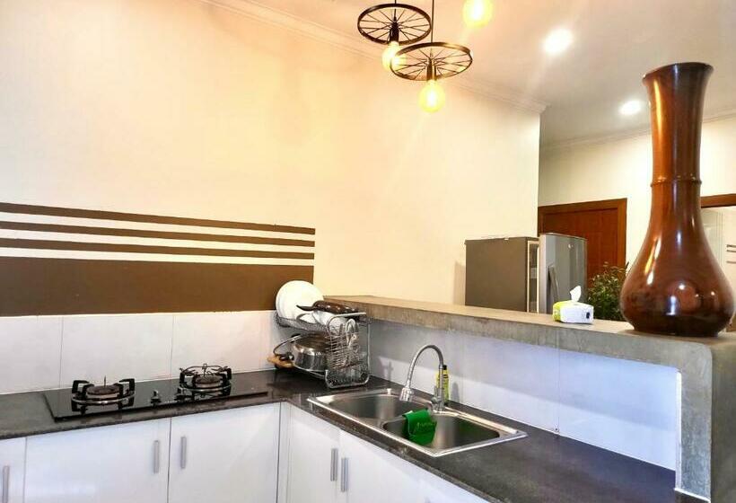 プールの見える１ベッドルームアパートメント, Vista Angkor Residence