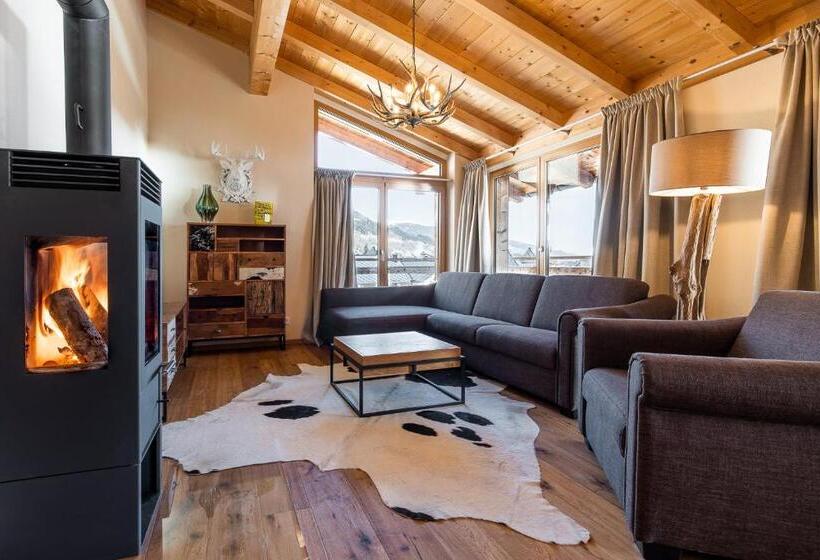 Апартаменты Пентхаус 1 Спальня, Das Wildkogel - Wildkogel Resorts