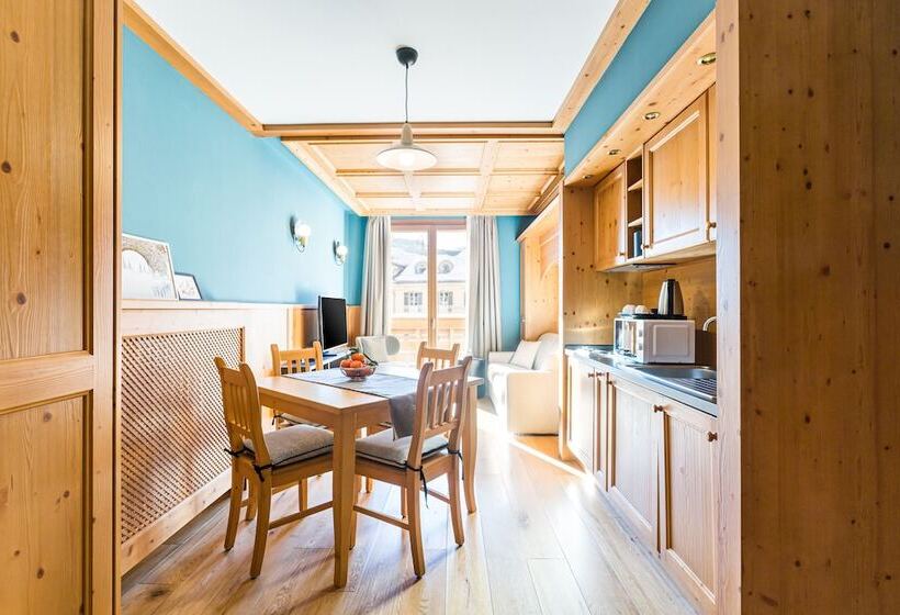 景色の見える一ベッドルームアパートメント, Radisson Residences Savoia Palace Cortina D’ampezzo