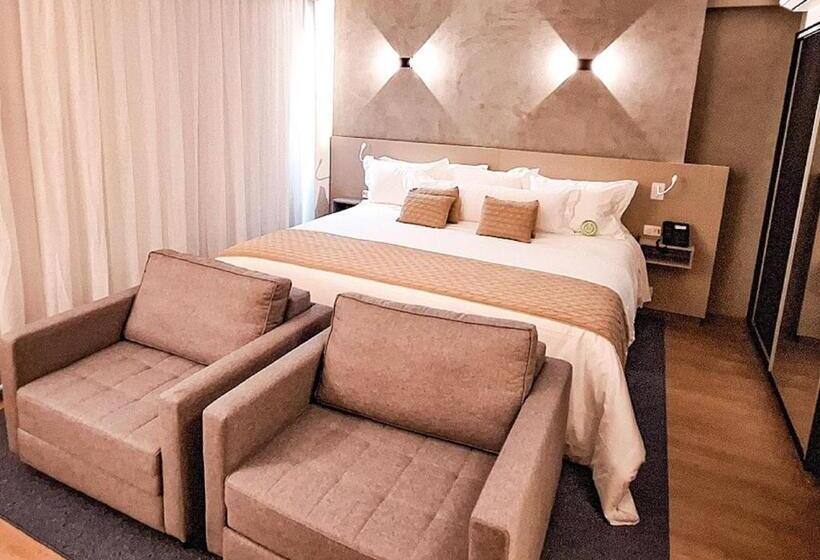 חדר דלוקס עם מיטת קינג, Esuites Virgínia Luxemburgo