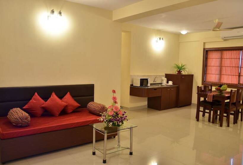 ２ベッドルームアパートメント, Lbd Resorts & Hotels Kolkata